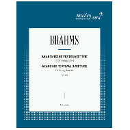 Brahms, J.: Akademische Festouvertüre c-moll op. 80  – bearbeitet von Christian Beyer 