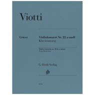 Viotti, G. B.: Violinkonzert Nr. 22 a-moll 