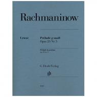 Rachmaninow, S.: Prélude g-Moll Op. 23 Nr. 5 