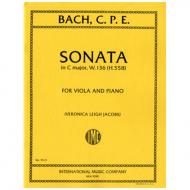 Bach, C. Ph. E.: Violasonate in C-Dur W.136 