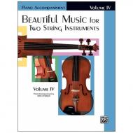 Applebaum, S.: Beautiful Music for two String Instruments Vol. 4 – Klavierbegleitung 