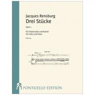 Rensburg, J.: 3 Stücke Op. 2 