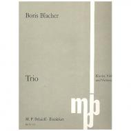 Blacher, B.: Klaviertrio (1973) 