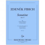 Fibich, Z.: Sonatine Op. 27 d-Moll 