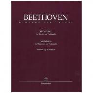 Beethoven, L. v.: Variationen Op. 66 WoO 45/WoO 46 