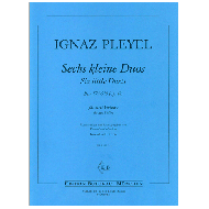 Pleyel, I.: 6 kleine Duos Ben. 574-579 (Op. 48) 