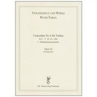 Taban, P.: Violinkonzert Nr. 6 Op. 4/f in C-F-B-Es-Dur 
