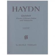 Haydn, J.: Klavierquintett Es-Dur Hob XIV: 1 Urtext 