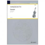 Hindemith, P.: Sonate Op. 31/1 