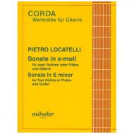 Locatelli, P. A.: Sonate Op. 5/2 e-Moll 
