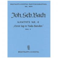 Bach, J. S.: Kantate BWV 4 »Christ lag in Todes Banden« 