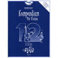 Kompendium für Violine - Band 12 (+ 2 CDs) 