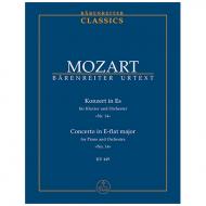 Mozart, W. A.: Klavierkonzert Nr. 14 Es-Dur KV 449 – Konzert für Klavier und Orchester 