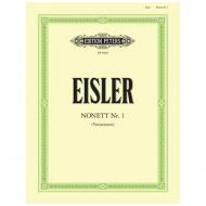 Eisler, H.: Nonett Nr. 1 (Variationen) 