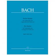 Bach, J.S.: Sechs Suiten BWV 1007-1012 