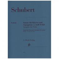 Schubert, F.: Violasonate »Arpeggione-Sonate« D 821 a-Moll 
