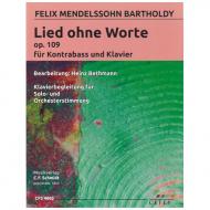 Mendelssohn Bartholdy, F.: Lied ohne Worte Op. 109 