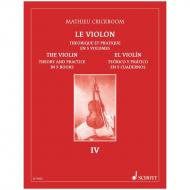 Crickboom, M.: Le Violon – Théorique et pratique Vol. 4 