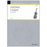 Genzmer, H.: Violinsonatine Nr. 1 GeWV 225 