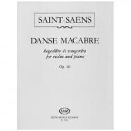 Saint-Saëns, C.: Danse Macabre Op. 40 