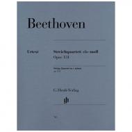 Beethoven, L. v.: Streichquartett Op. 131 cis-Moll 