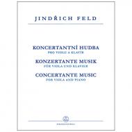 Feld, J.: Konzertante Musik für Bratsche und Klavier 