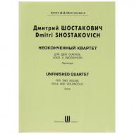 Schostakowitsch, D.: Unvollendetes Streichquartett Es-Dur (1961) 