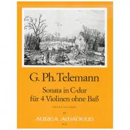 Telemann, G. Ph.: Sonate C-Dur TWV 40:203 