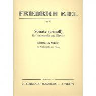 Kiel, F.: Sonate Op. 52 a-Moll 