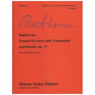Beethoven, L. v.:  Violoncellosonate Op. 17 F-Dur 