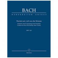 Bach, J. S.: Kantate BWV 140 »Wachet auf, ruft uns die Stimme« – Kantate zum 27. Sonntag nach Trinitatis 