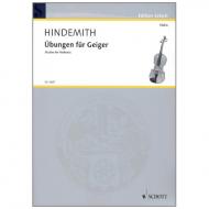 Hindemith, P.: Übungen für Geiger 