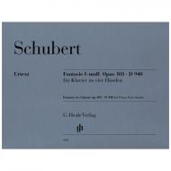 Schubert, F.: Fantasie f-Moll Op. 103 D 940 