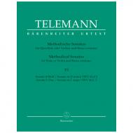 Telemann, G. Ph.: Methodische Sonaten – Band 6 