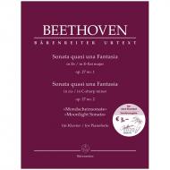Beethoven, L. v.: Klaviersonaten Op. 27/1 und Op. 27/2 »Mondscheinsonate« 