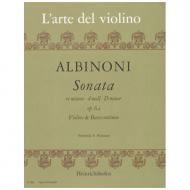 Albinoni, T.: Violinsonate Op. 6/4 d-Moll 