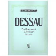 Dessau, P.: Drei Intermezzi und Guernica nach Picasso 