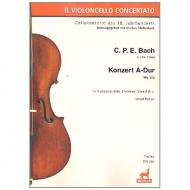 Bach, C.Ph.E.: Konzert A-Dur Wq172 