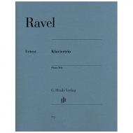 Ravel, M.: Klaviertrio (1914) 