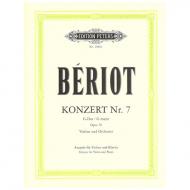 Bériot, Ch. d.: Violinkonzert Nr. 7 Op. 76 G-Dur 