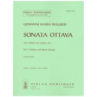 Ruggieri, G. M.: Sonata ottava G-Dur Op. 3 