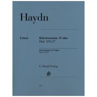 Haydn, J.: Klaviersonate D-Dur Hob. XVI: 37 