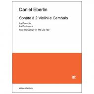 Eberlin, D.: 2 Triosonaten »La Favorita« und »La Eminenza« 