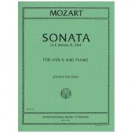 Mozart, W. A.: Violasonate in e-Moll KV 304 