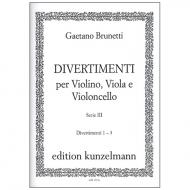 Brunetti, G.: Divertimenti 1-3 