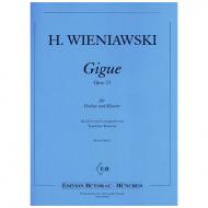 Wieniawski, H.: Gigue Op. 23 