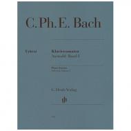 Bach, C. Ph. E.: Klaviersonaten Auswahl Band I 