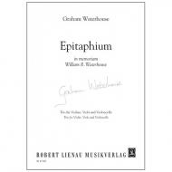 Waterhouse, G.: Epitaphium in memoriam William R. Waterhouse 