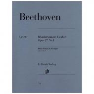 Beethoven, L. v.: Klaviersonate Nr. 13 Es-Dur Op. 27,1 