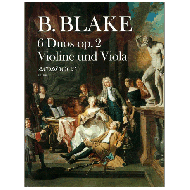 Blake, B.: 6 Duos Op. 2 
